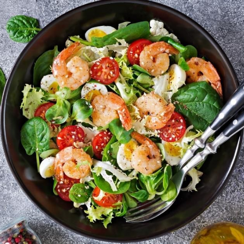 Karidesli Salata